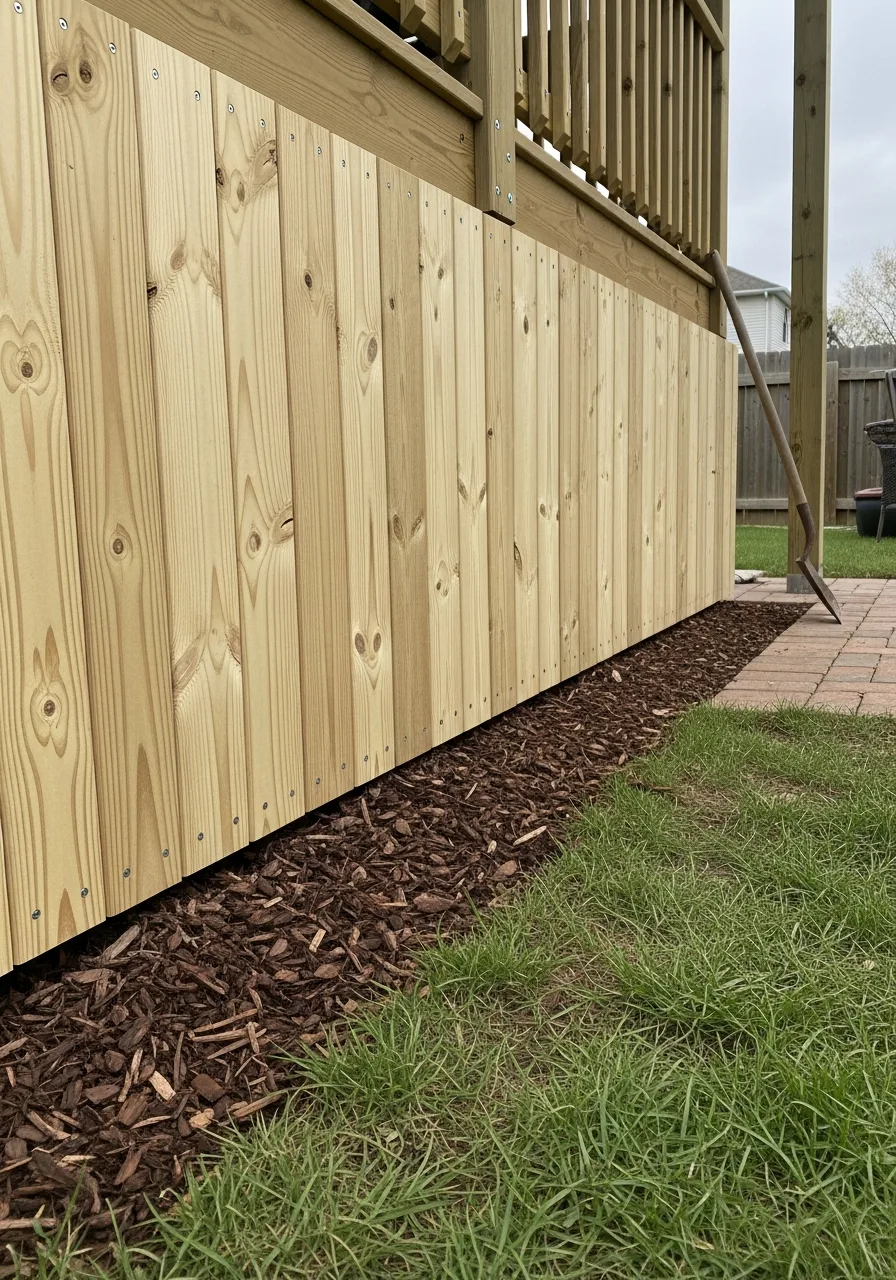 5. Solid Wood Panel Skirting