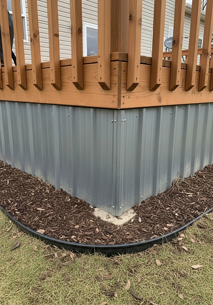 8. Metal Panel Skirting