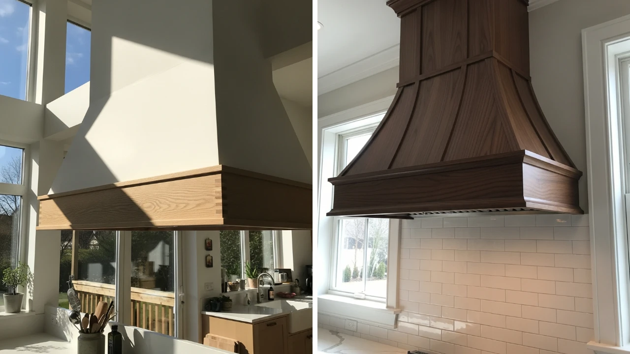 30 Beautiful Wooden Range Hood Ideas - Addicted To Organization