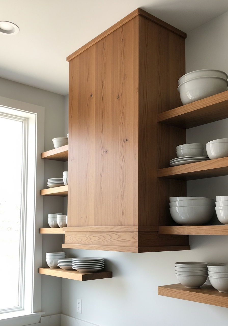 17. Floating Shelf Style