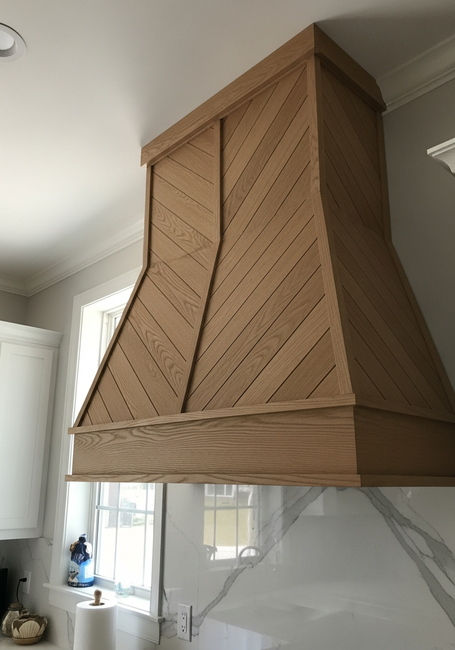 21. Chevron Wood Grain