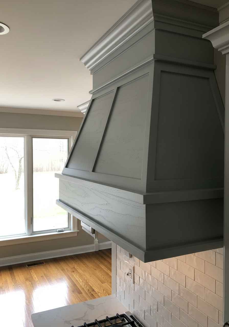 7. Painted Gray Wood