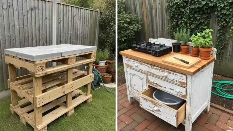 35 Clever Cheap Outdoor Kitchen Ideas