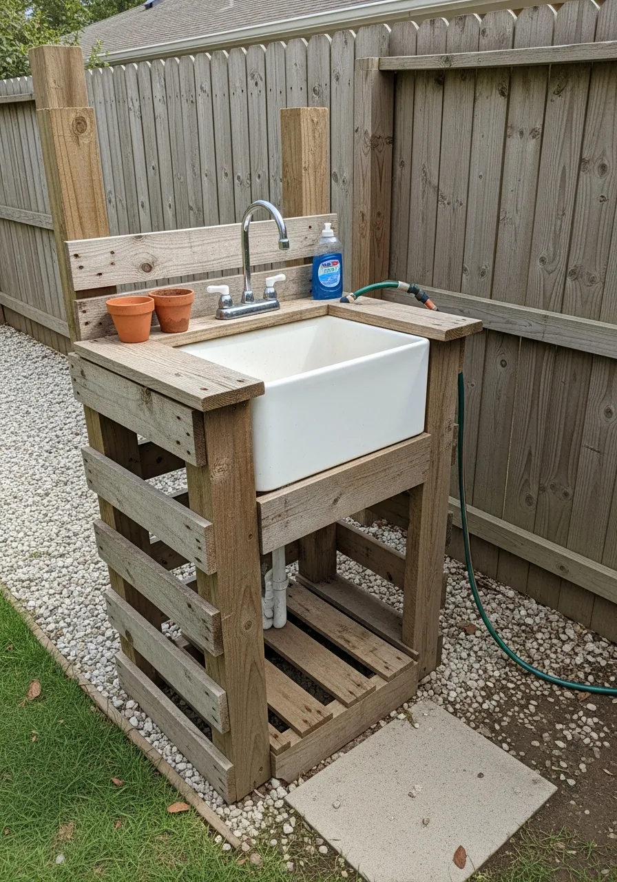 11. Salvaged Sink Station