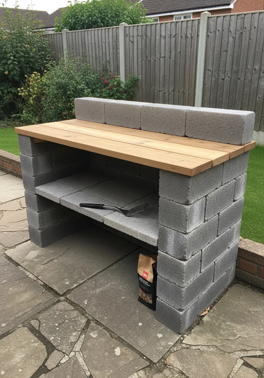 17. Brick Paver Counter