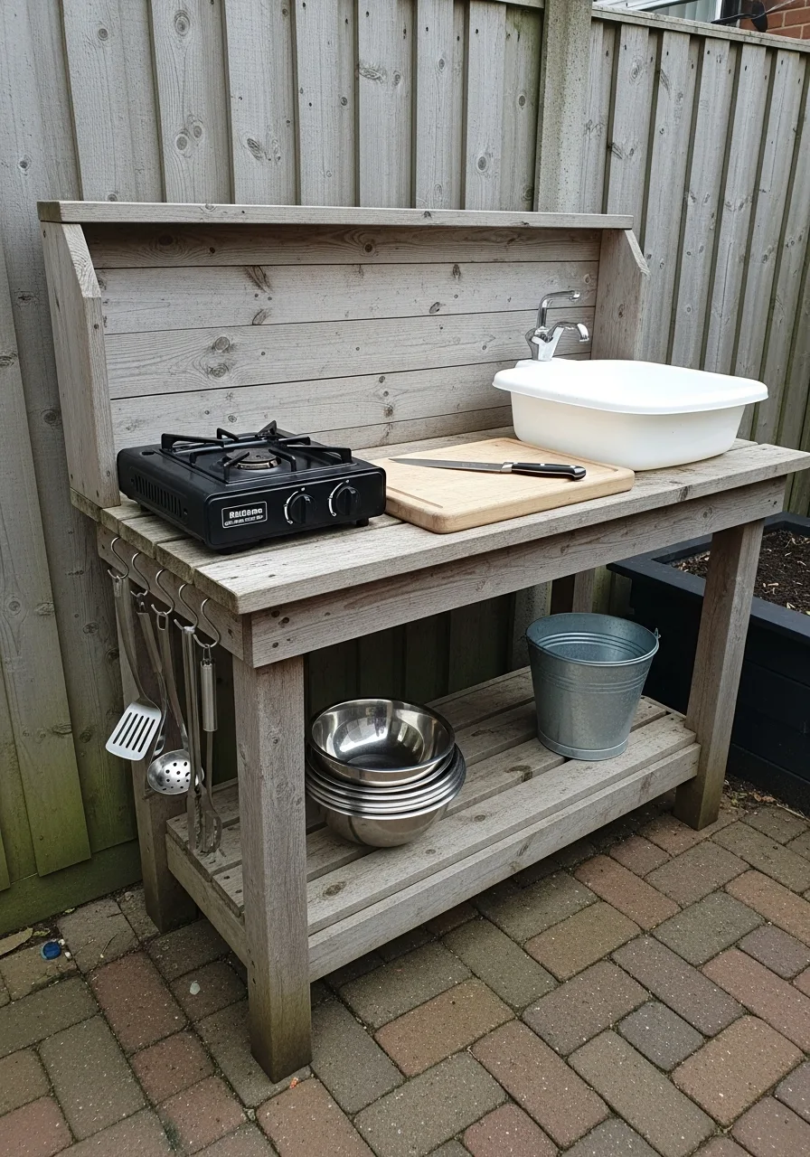 24. Potting Bench Kitchen