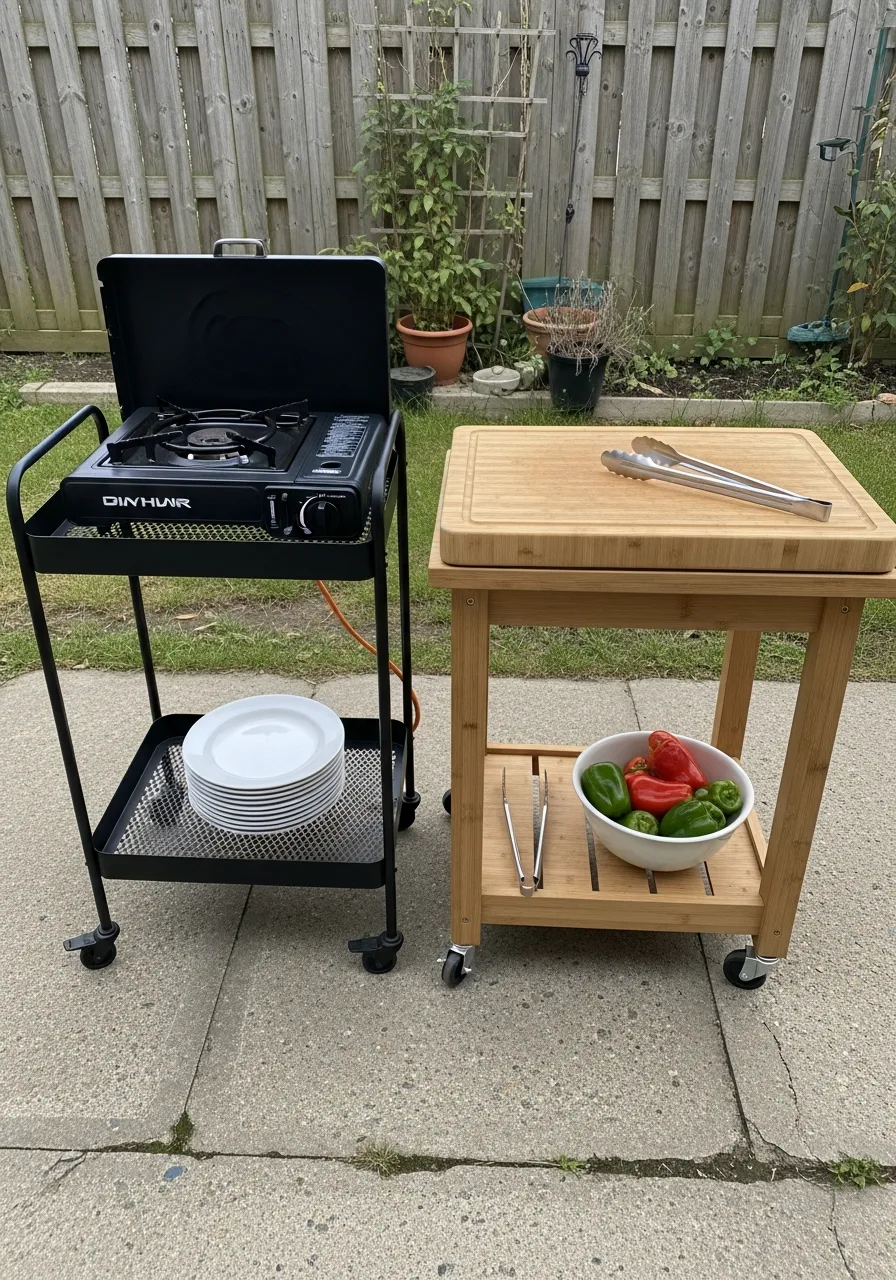 25. Two-Cart Kitchen System