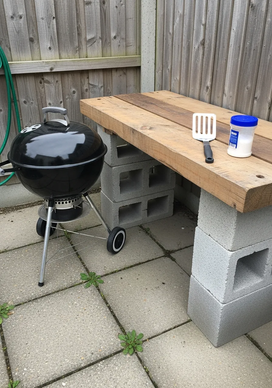 28. Minimal BBQ Station