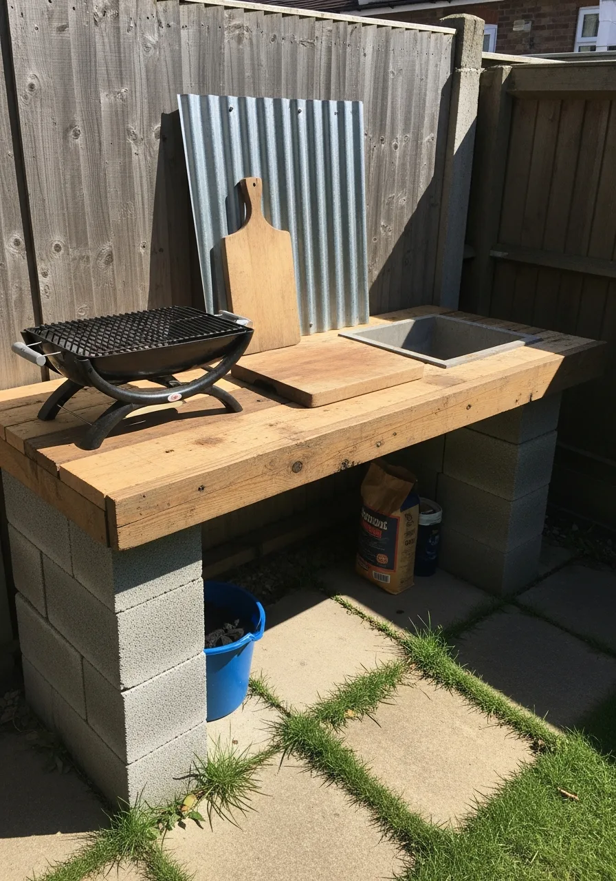 35. Mixed Material Kitchen