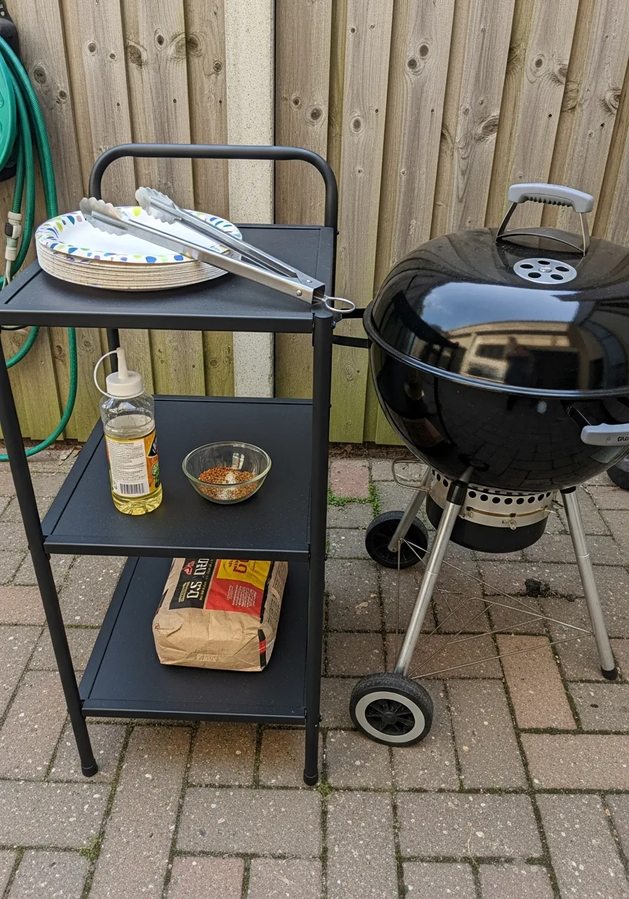 5. Grill Cart Setup