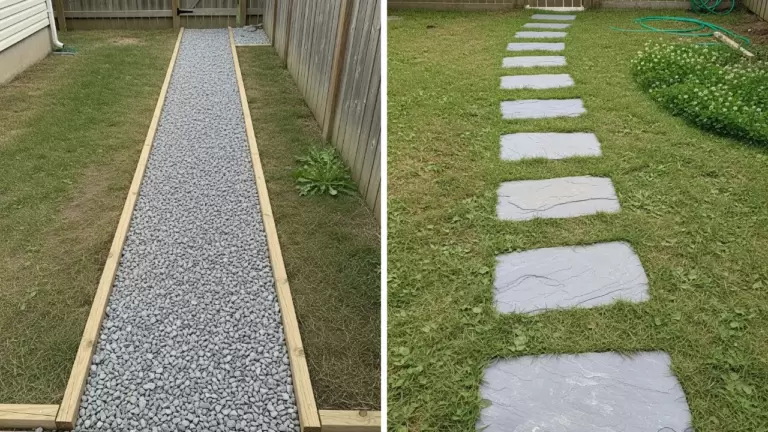 30 Cheap DIY Walkway Ideas
