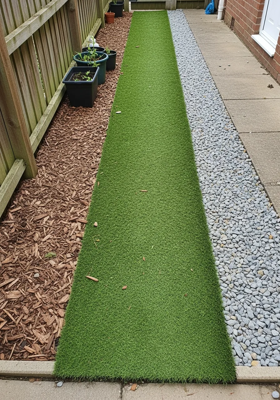 17. Artificial Turf Pathway
