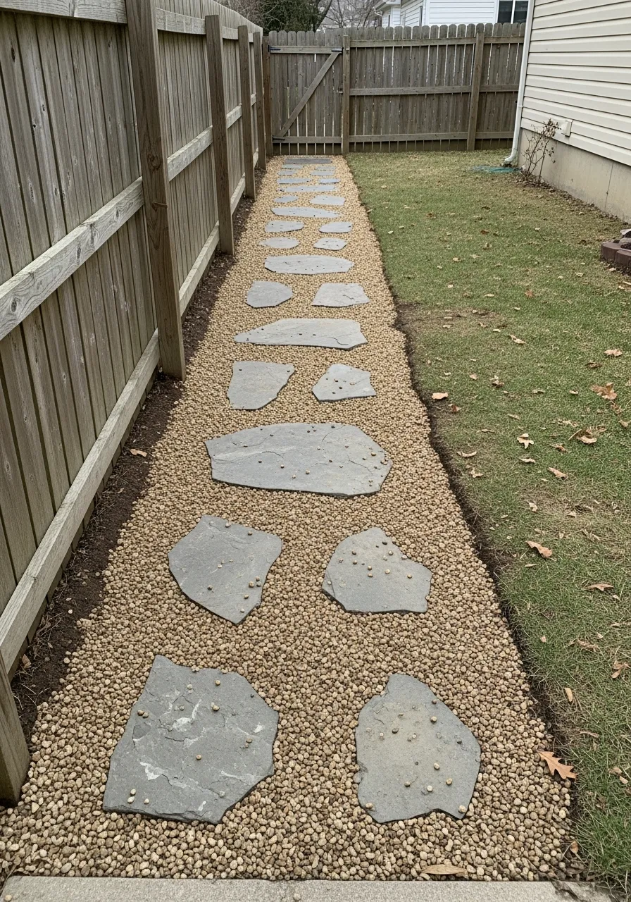 5. Gravel and Stone Combo