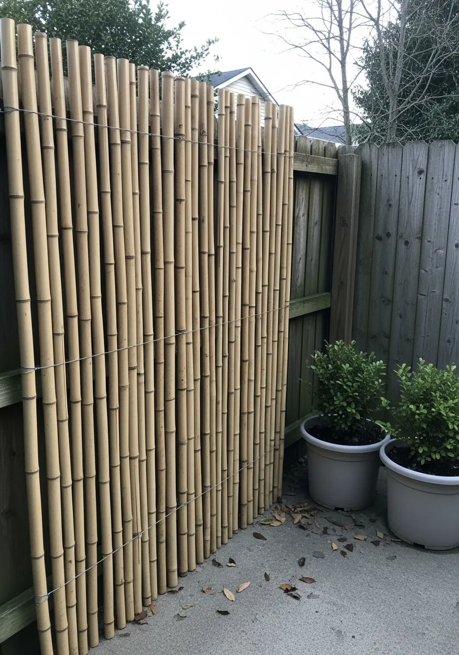 16. Bamboo Screens
