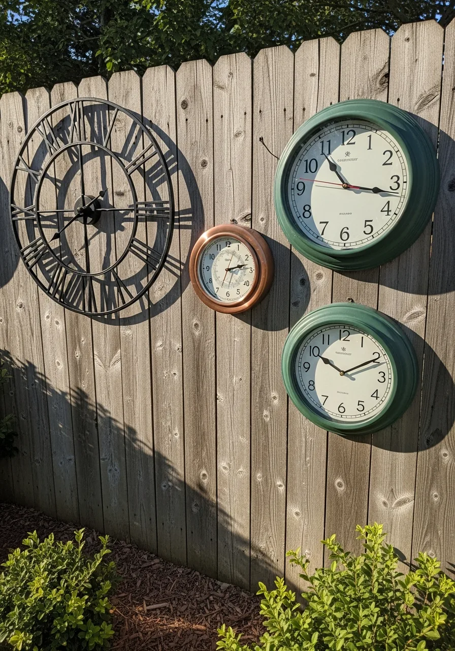 18. Outdoor Clocks