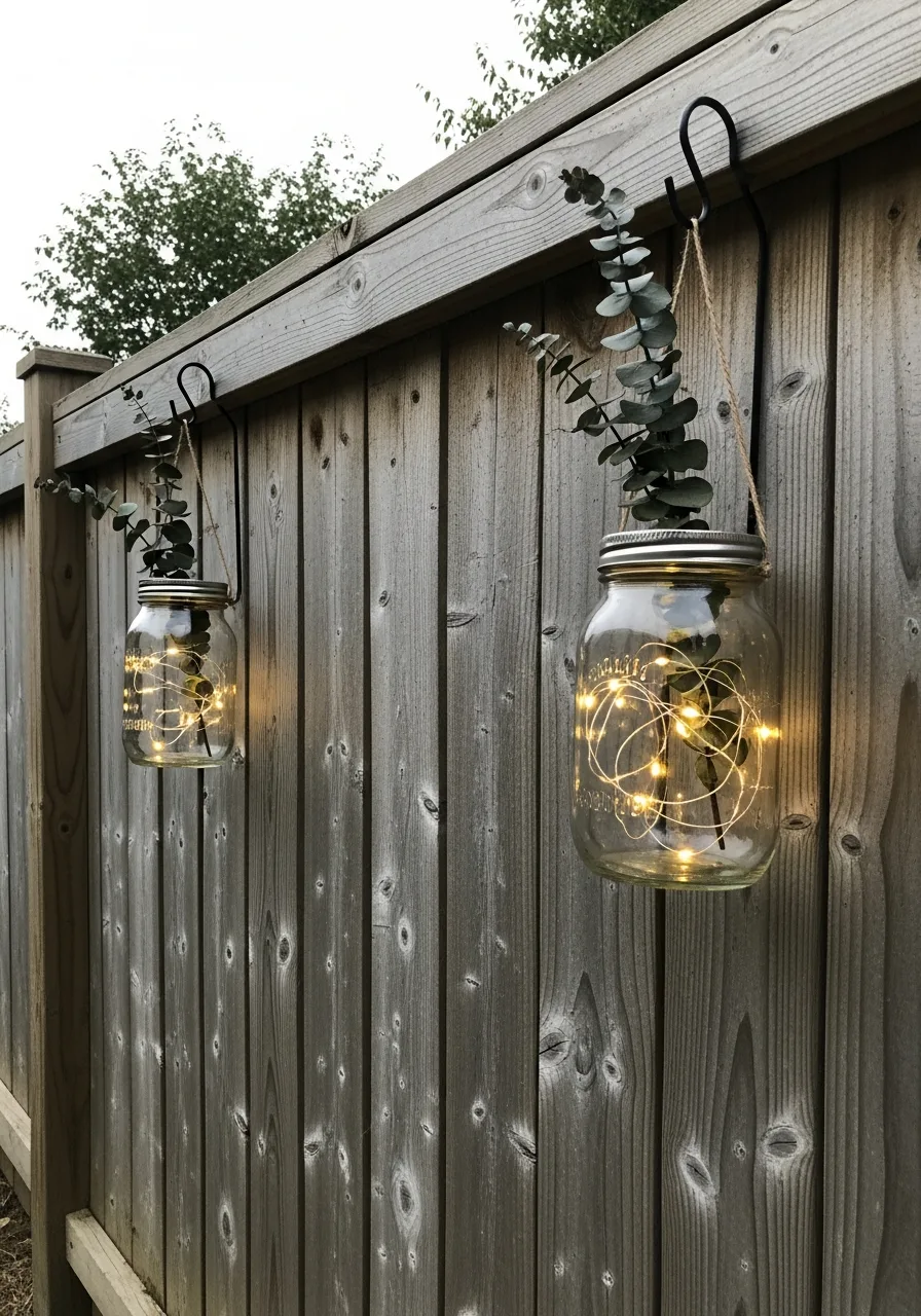 19. Mason Jar Sconces