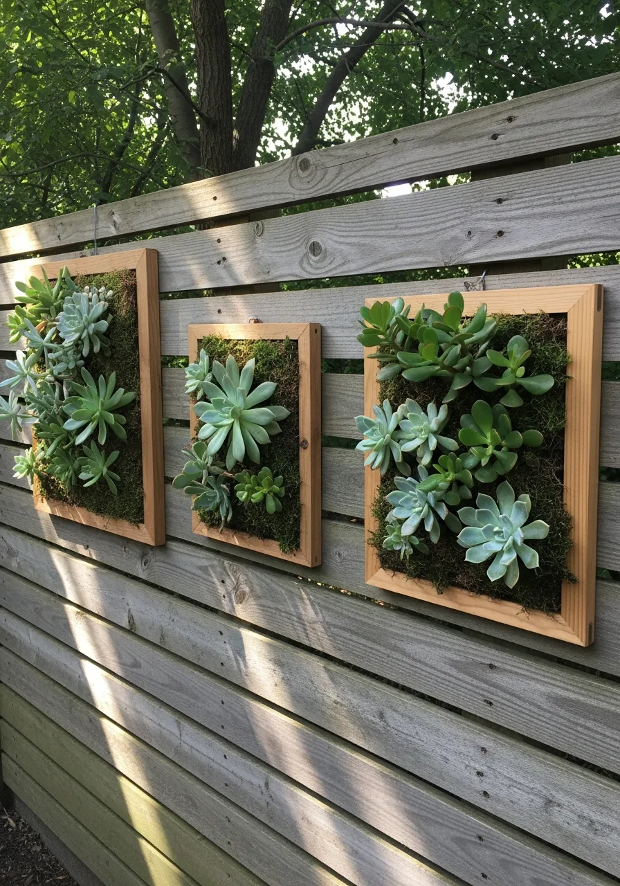 21. Succulent Frames