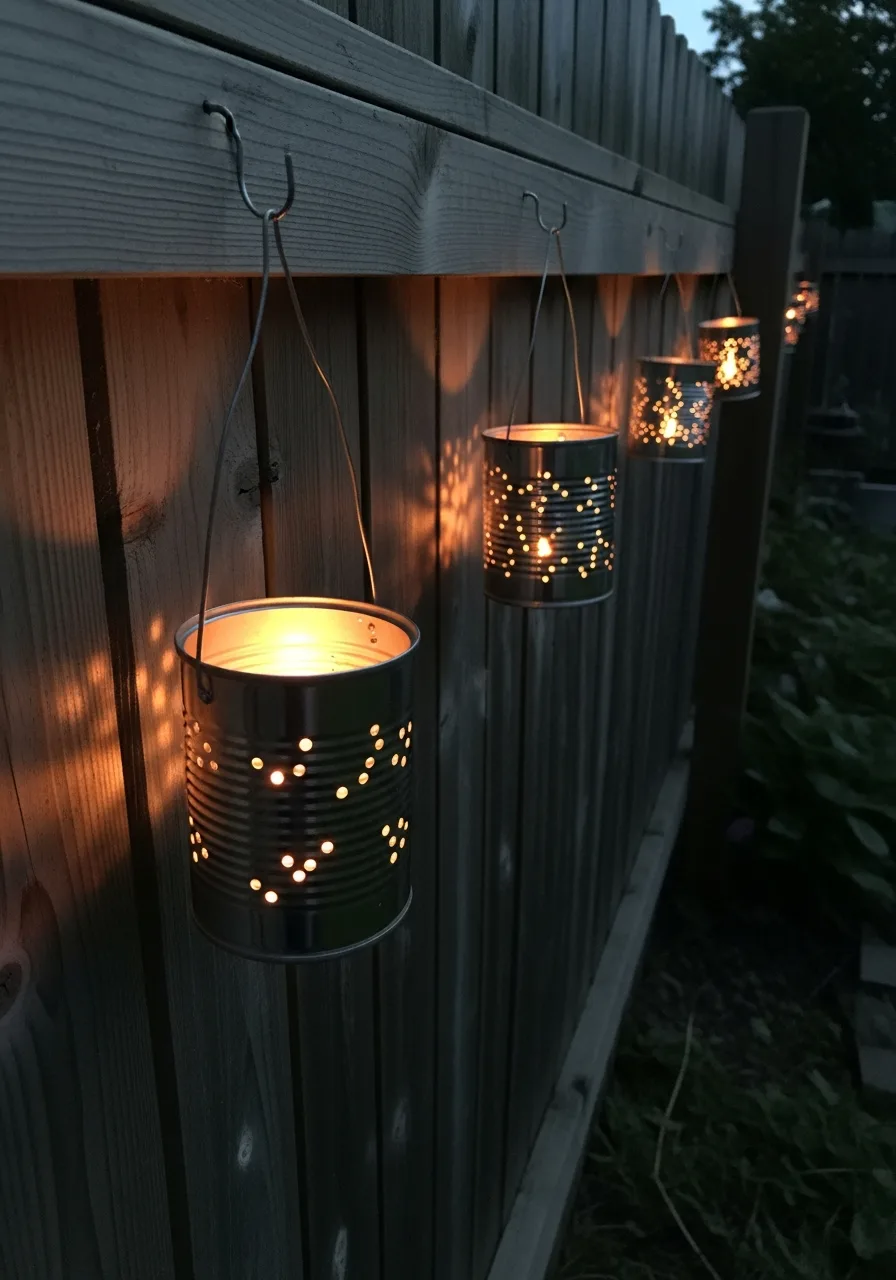23. Tin Can Lanterns