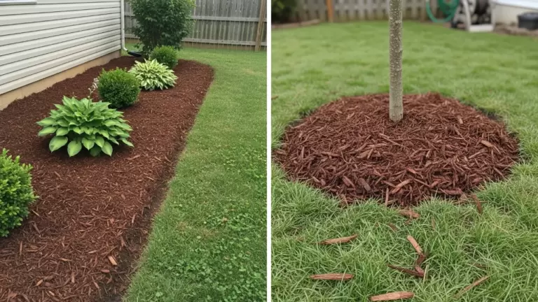 30 Beautiful Mulch Landscaping Ideas