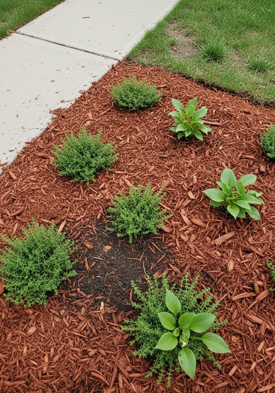 27. Mulch Ground Cover Plants