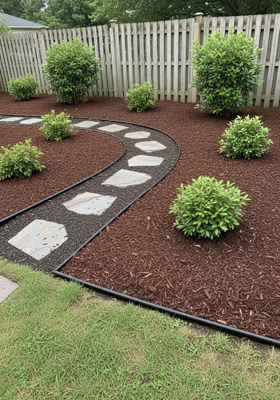 29. Mulch Backyard Zones Design