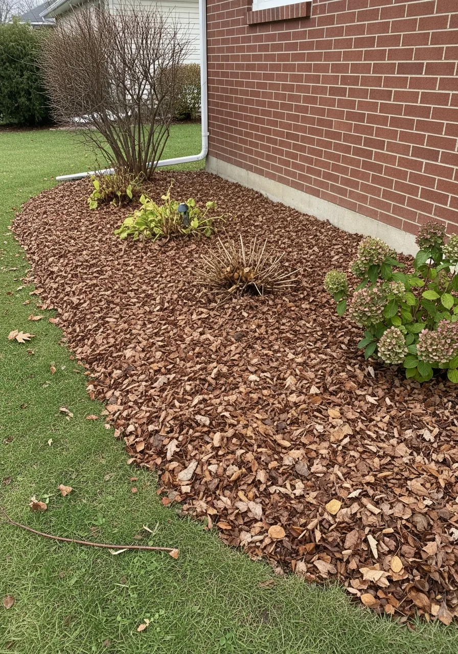 30. Free Leaf Mulch Beds