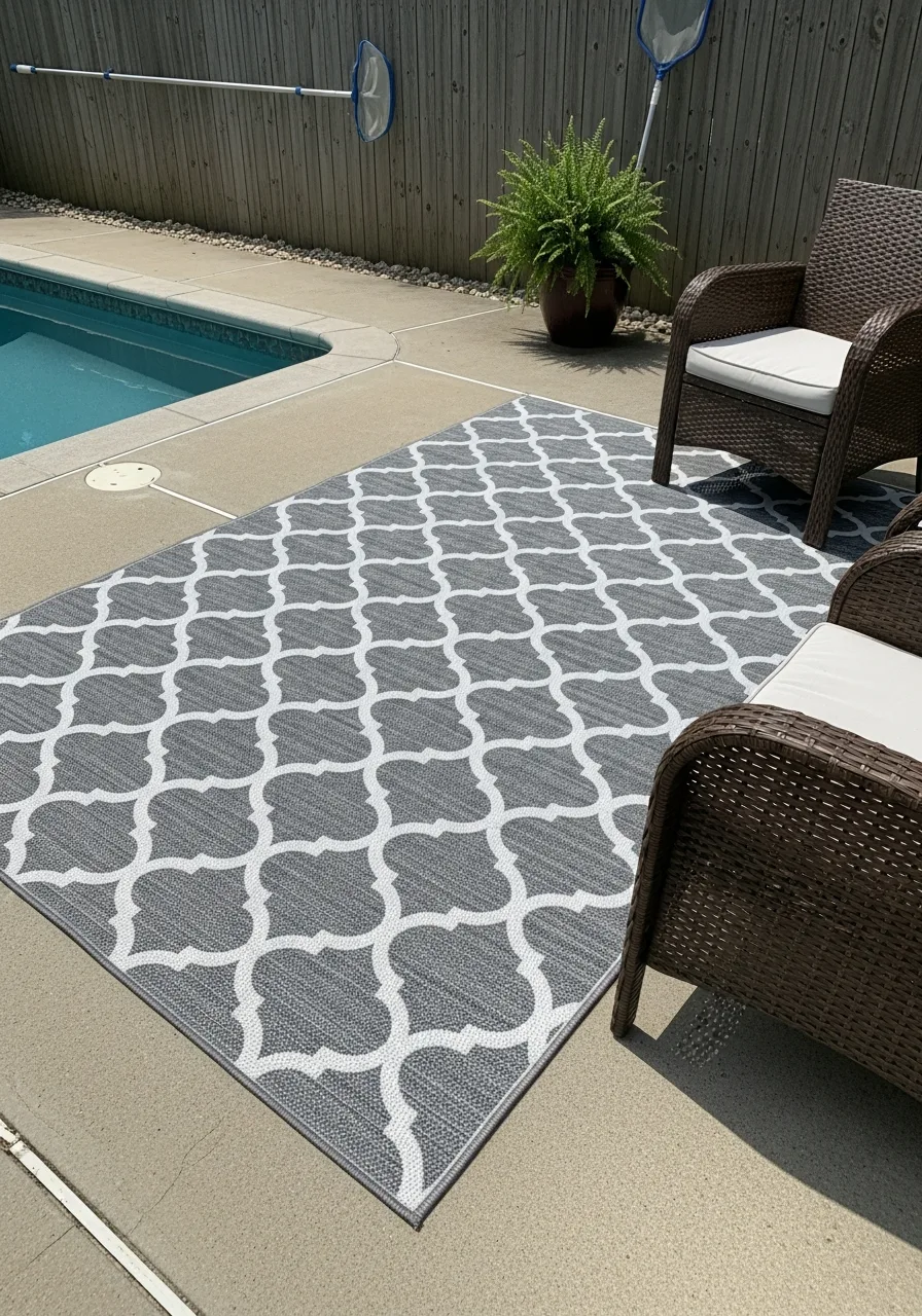 1. Large Outdoor Area Rugs