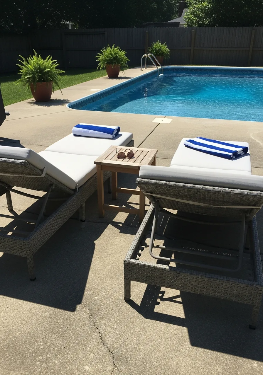 13. Adjustable Reclining Loungers
