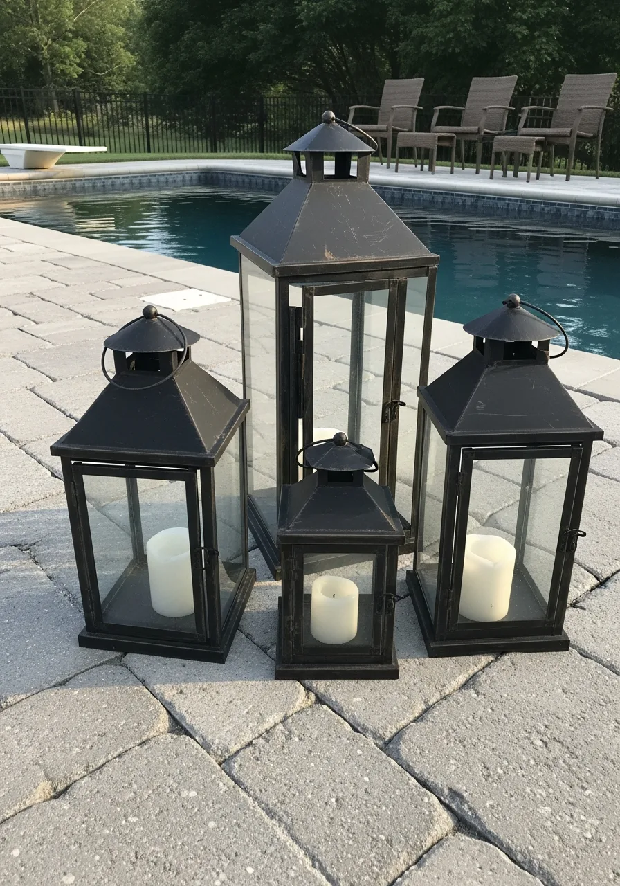 18. Decorative Metal Lanterns