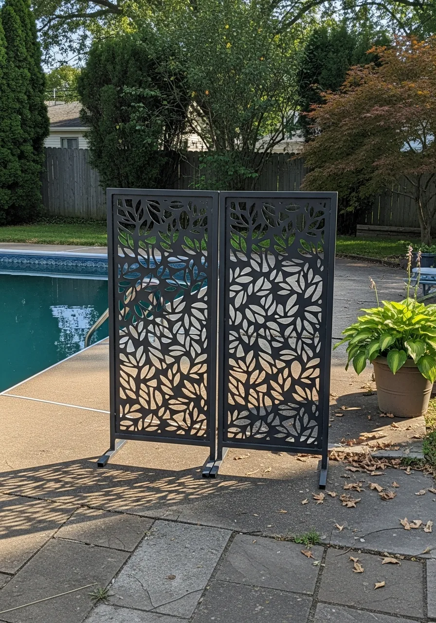 19. Freestanding Privacy Screens