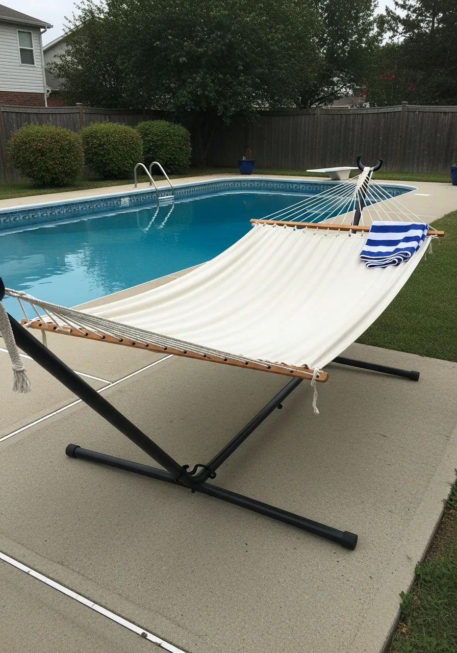 32. Freestanding Hammocks