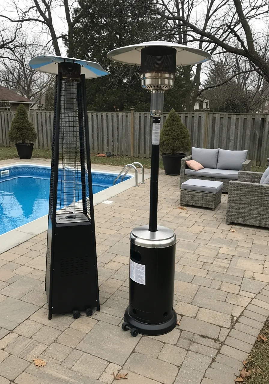 39. Standing Patio Heaters
