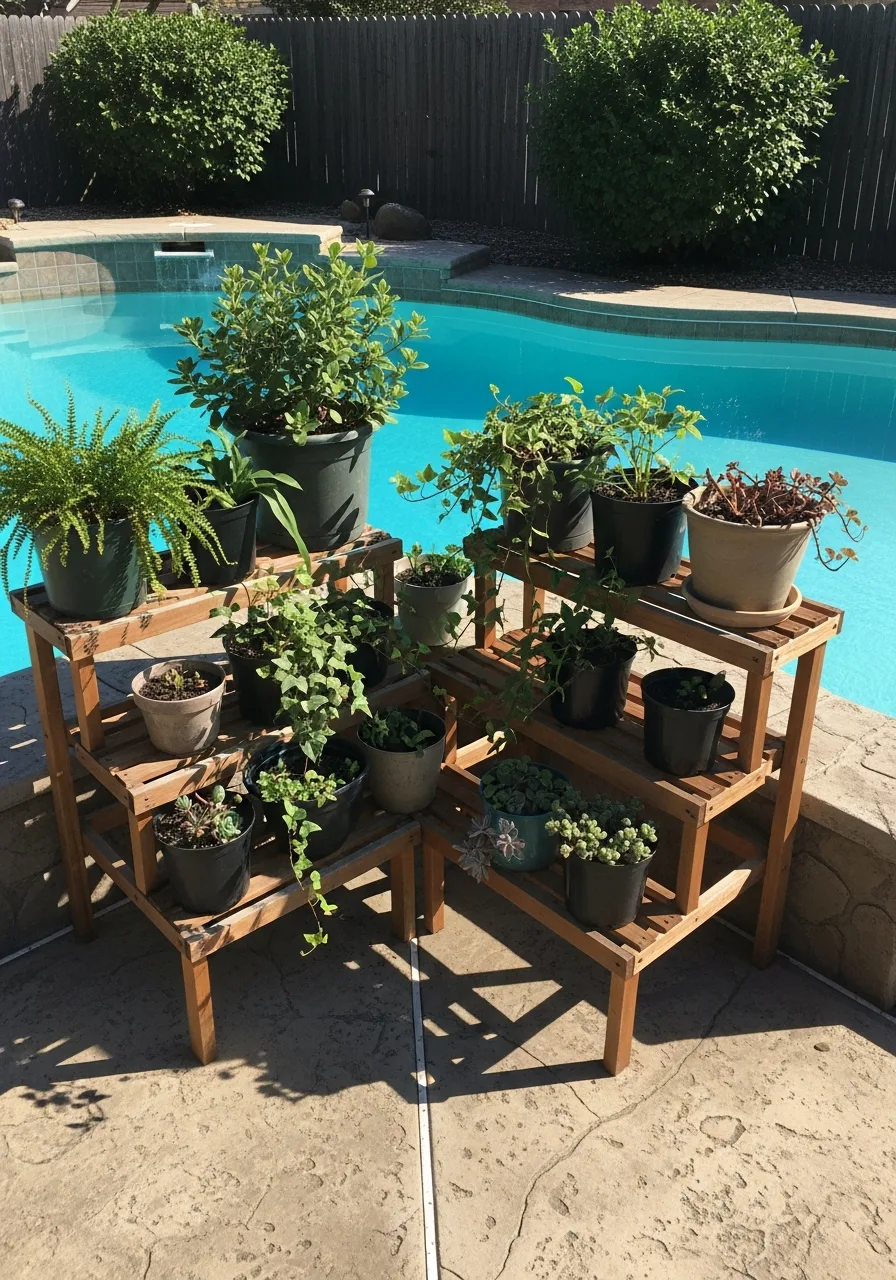 41. Tiered Plant Stands