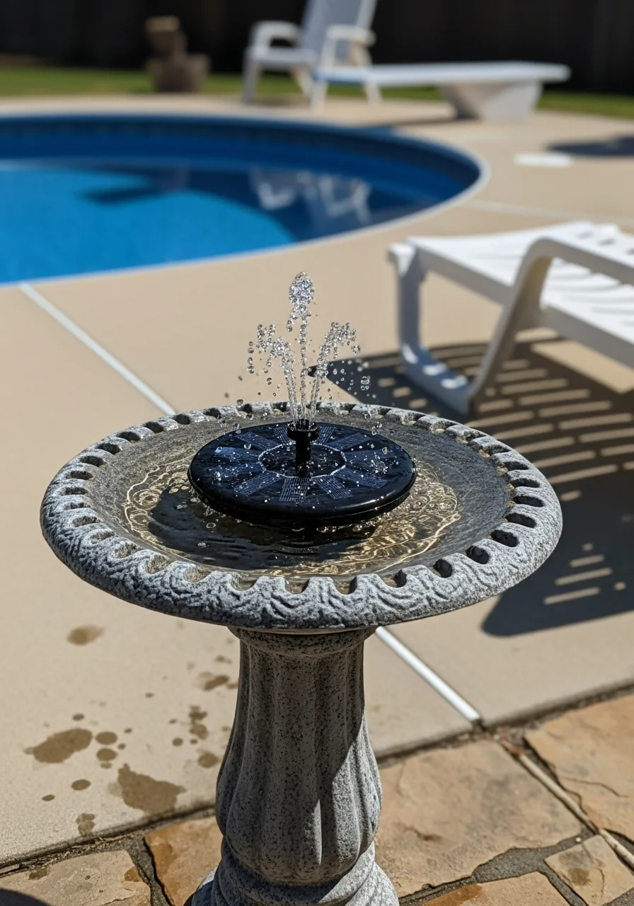43. Solar Water Fountains