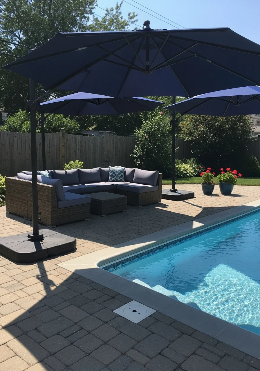 5. Cantilever Patio Umbrellas