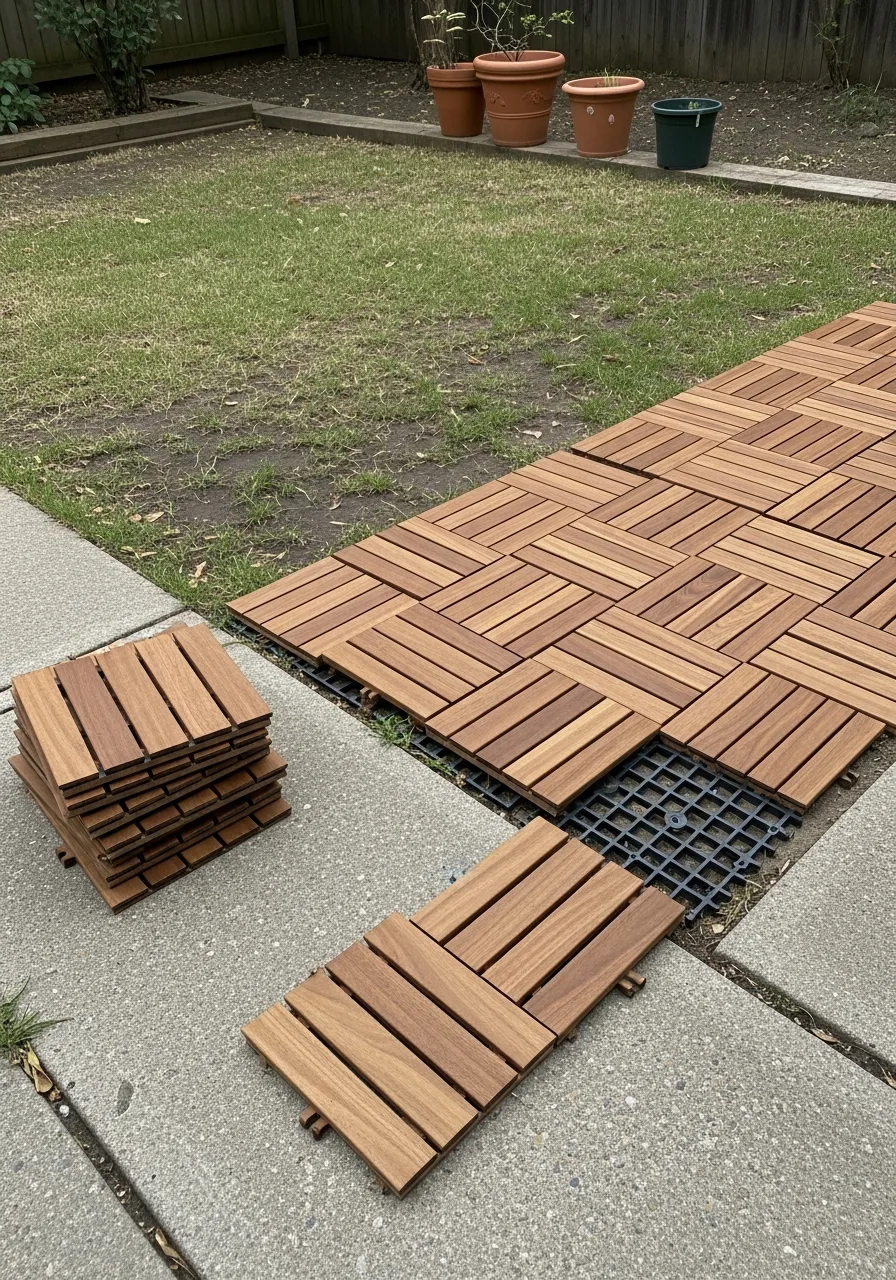 1. Portable Deck Tiles
