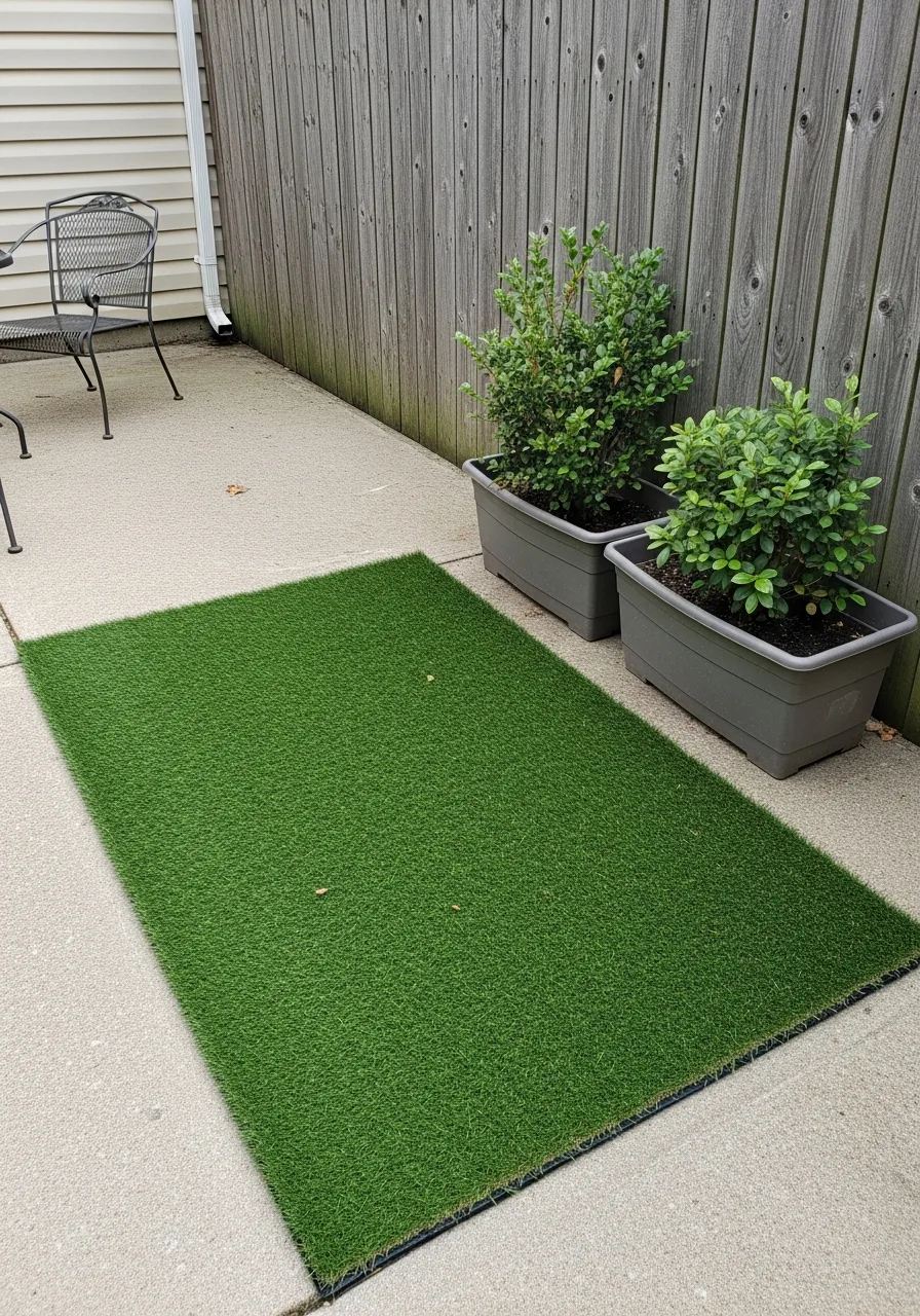 18. Artificial Grass Patch