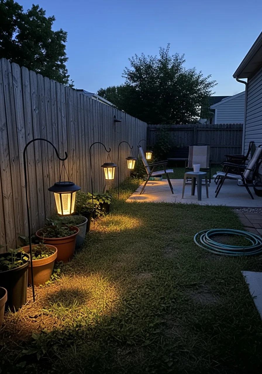 21. Solar Lantern Lighting