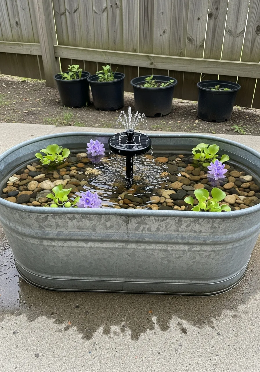 22. DIY Water Feature