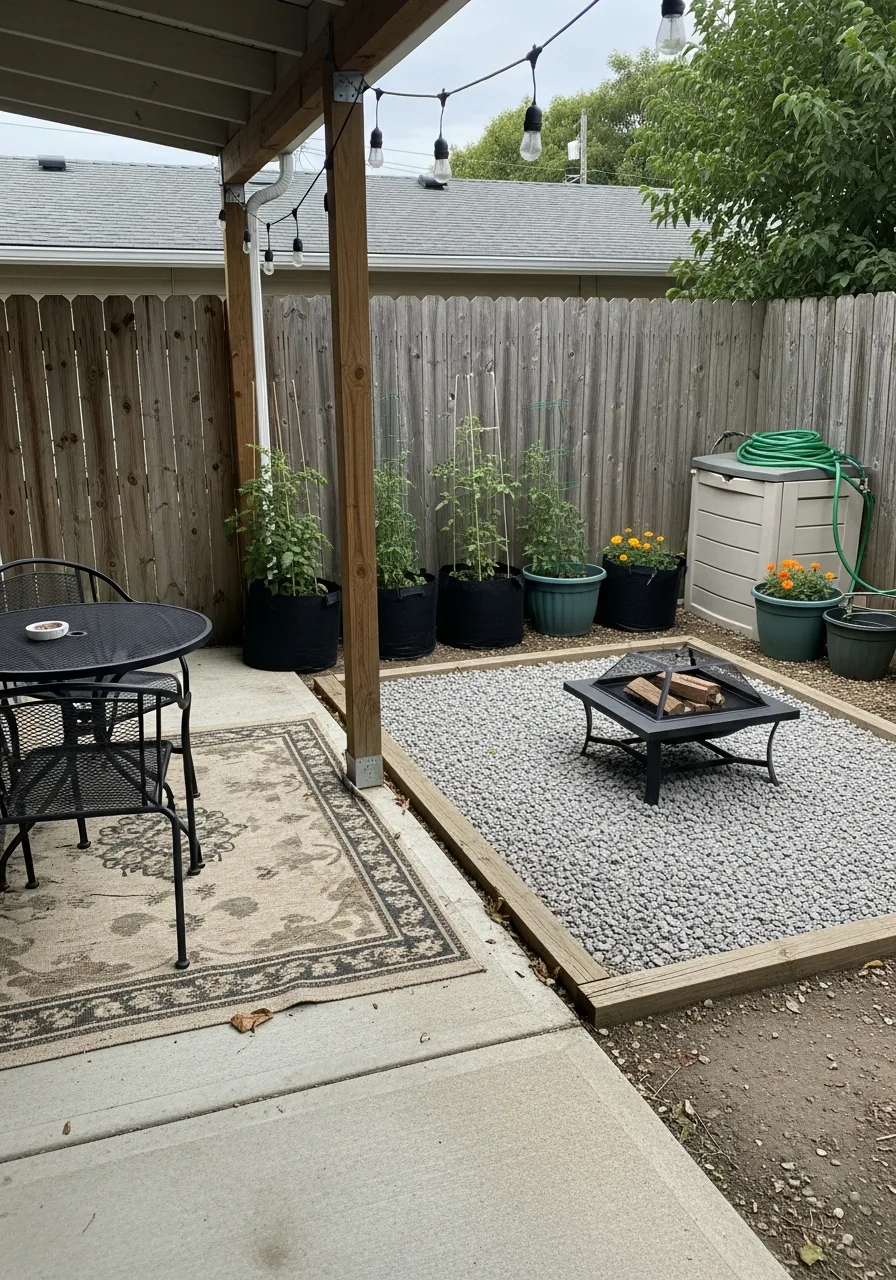 25. Multi-Zone Backyard Layout