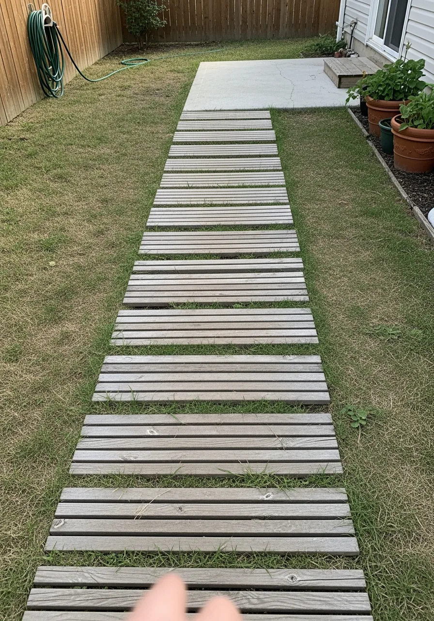 39. Movable Garden Path