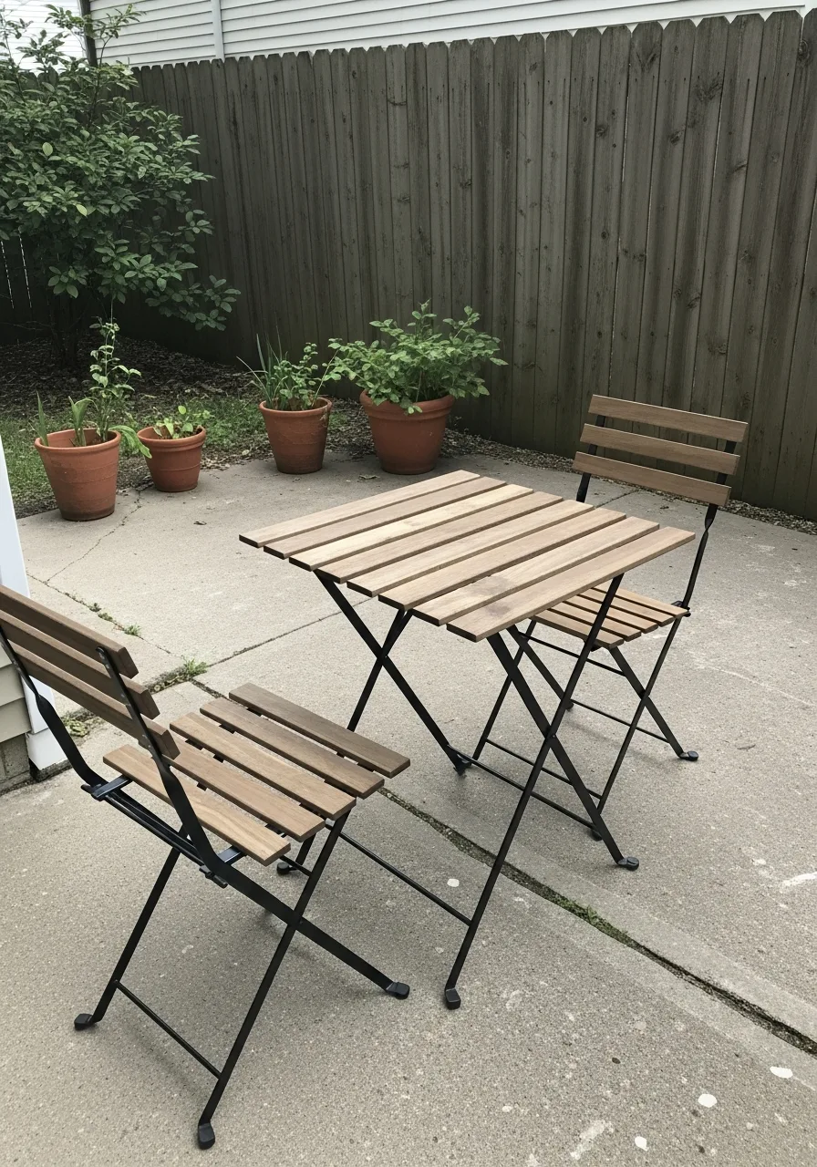 6. Foldable Patio Furniture