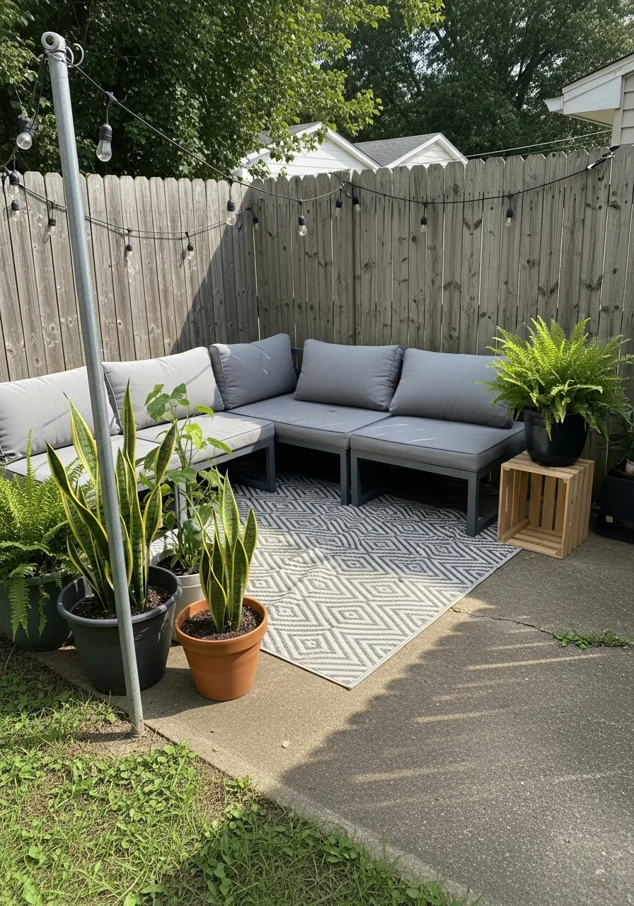 8. Outdoor Living Room