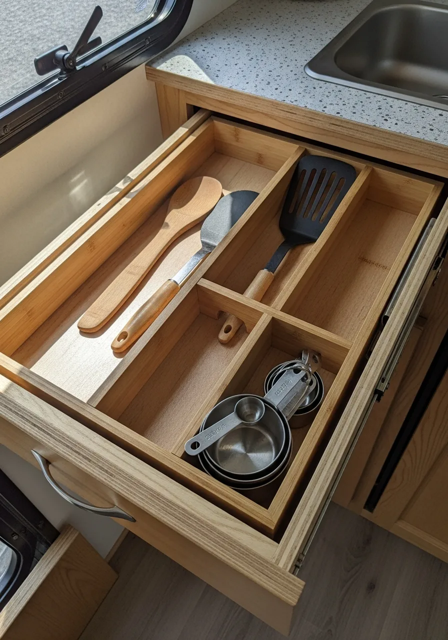 19. Adjustable Drawer Dividers