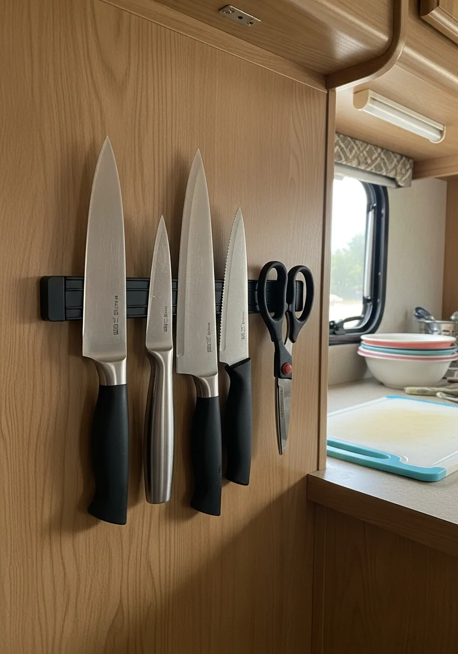 30. Magnetic Knife Strips