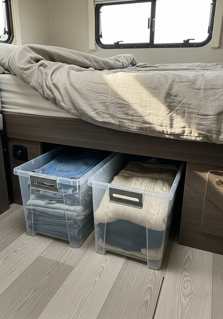 33. Under-Bed Storage Totes