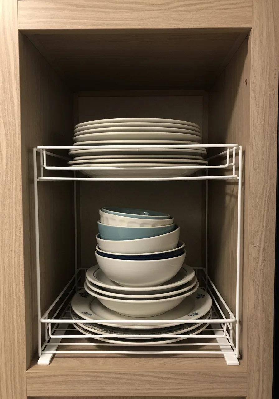 39. Cupboard Shelf Risers