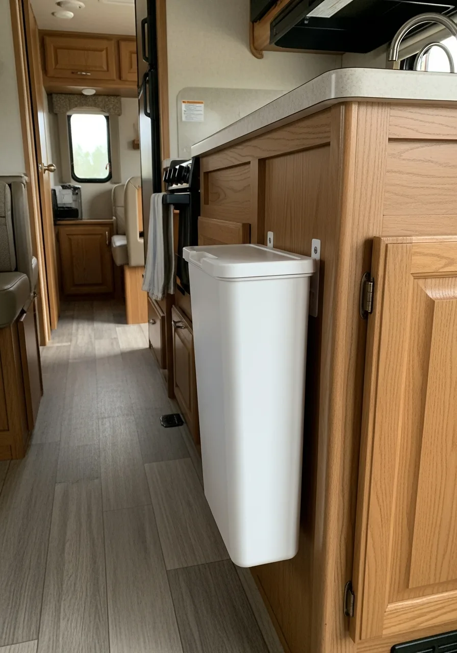50. Wall Mounted Trash Can