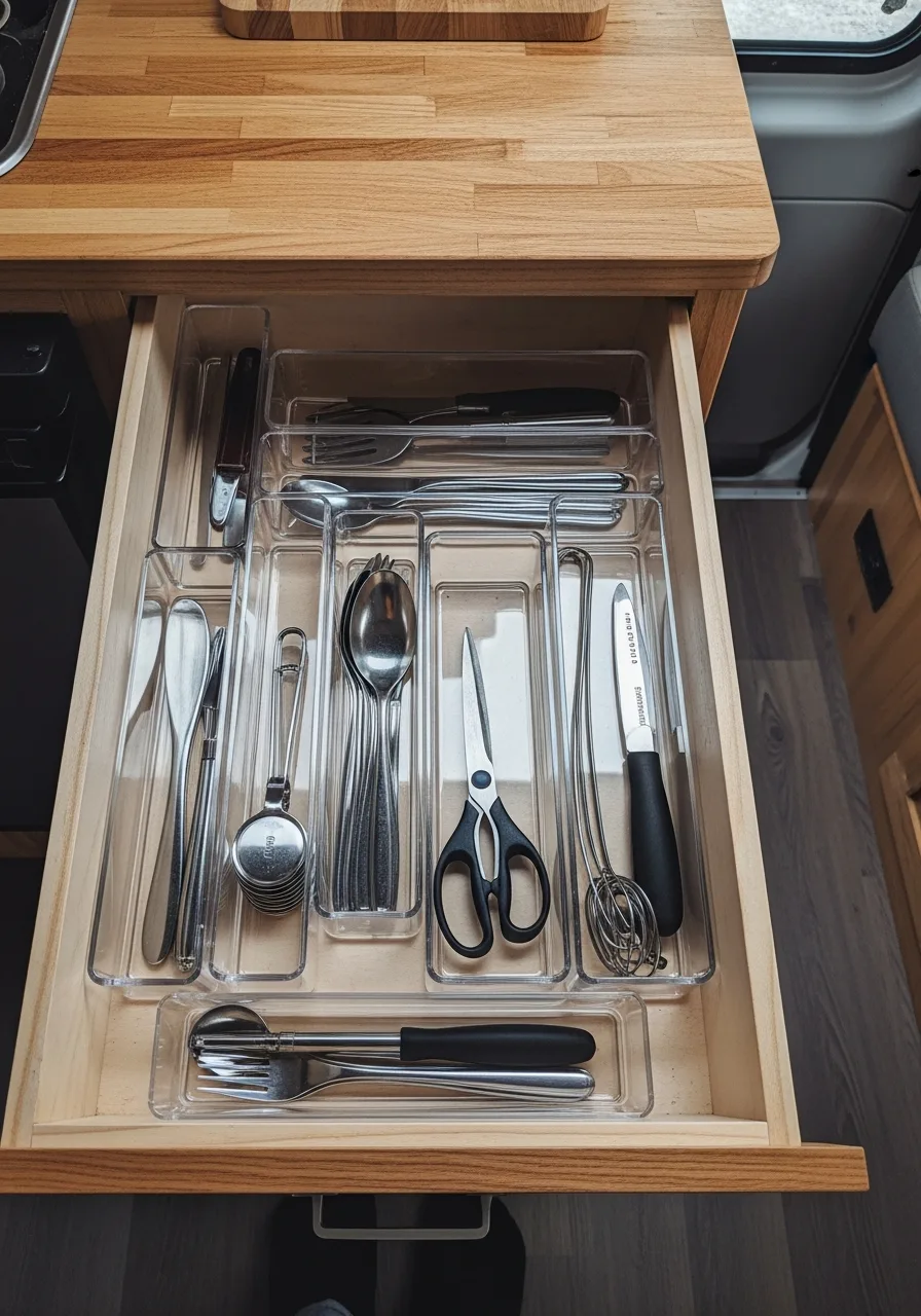 22. Acrylic Drawer Dividers