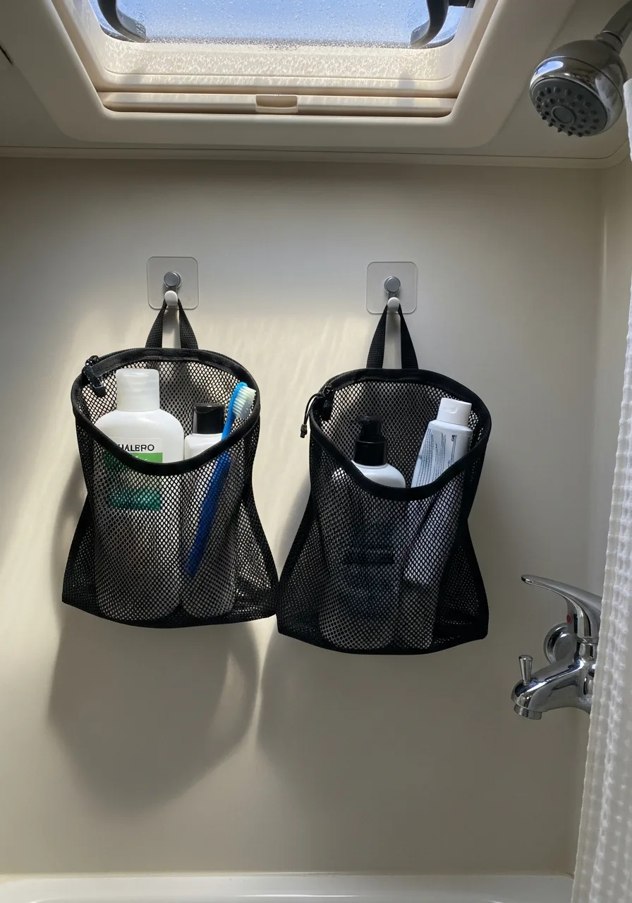 29. Mesh Shower Bags